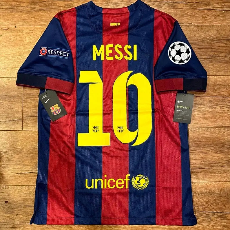 Barcelona 2015 UCL Final Berlin Kit Retro-footballkits