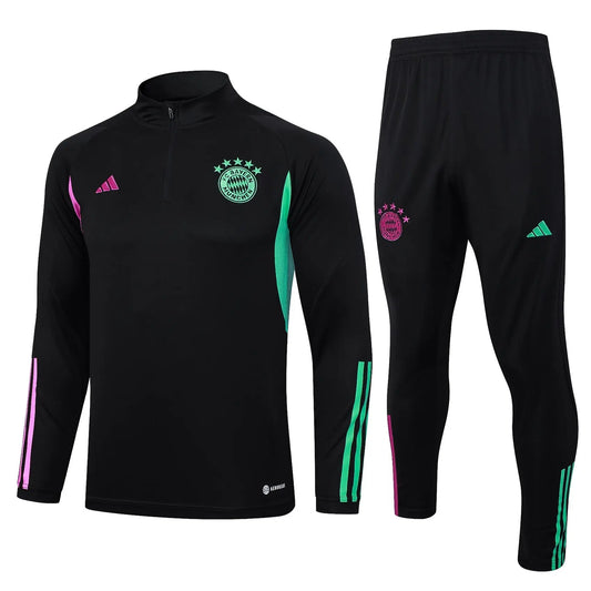 Bayern Munich 23-24 | Black | Tracksuit Retro-footballkits