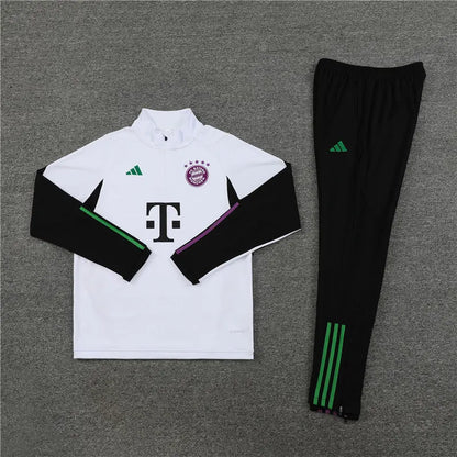 Bayern Munich 23-24 | White | Tracksuit Retro-footballkits