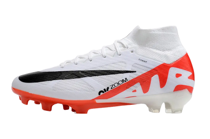 Nike Zoom Superfly 9 Elite FG Soccer Cleats (Bright Crimson/White/Black) Retro-footballkits