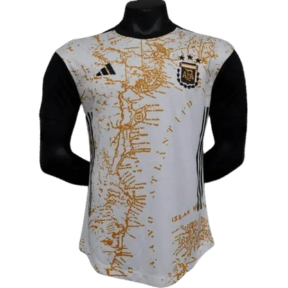 2023 Argentina White/Brown Special kit - Player version Retro-footballkits