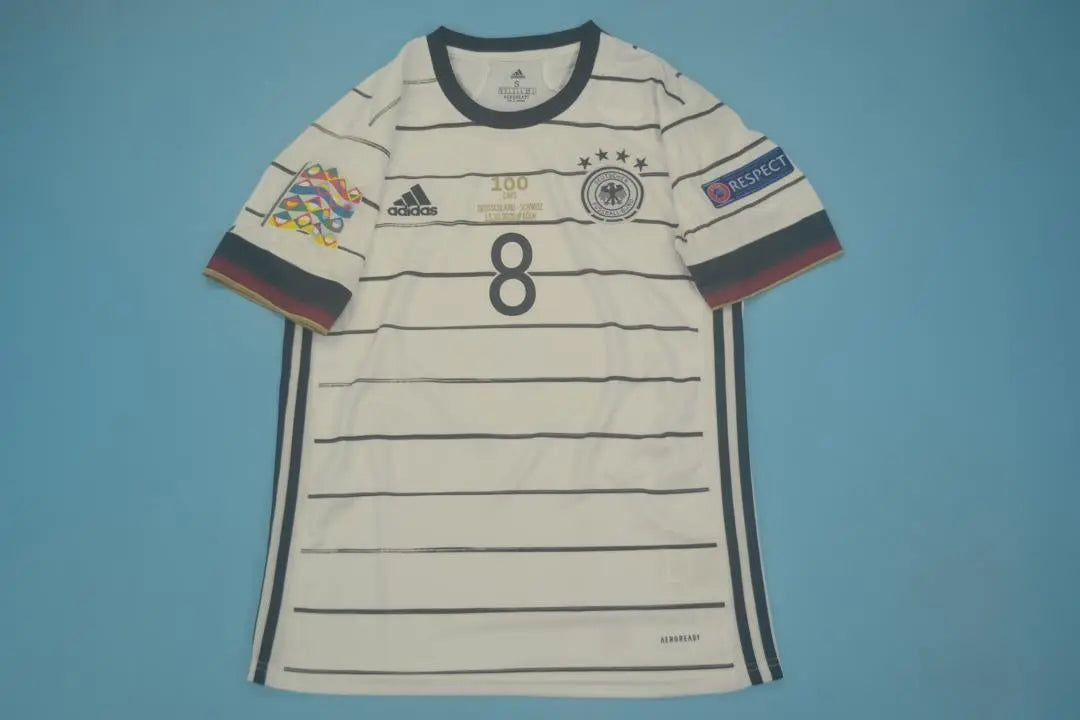 Germany 20-21 home 100 match version for kroos Retro-footballkits