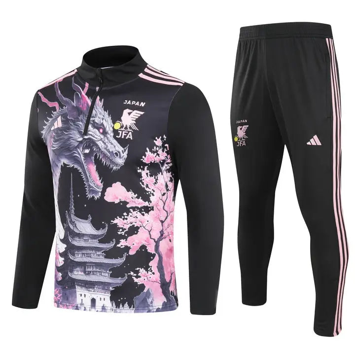 Japan 24-25 | Dragon Print Tracksuit Retro-footballkits