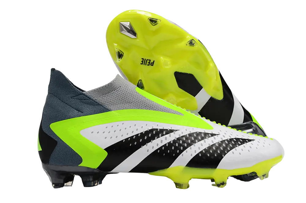 Adidas Predator Accuracy + AG Crazyrush - Blanc/Noir/Lucid Lemon Retro-footballkits