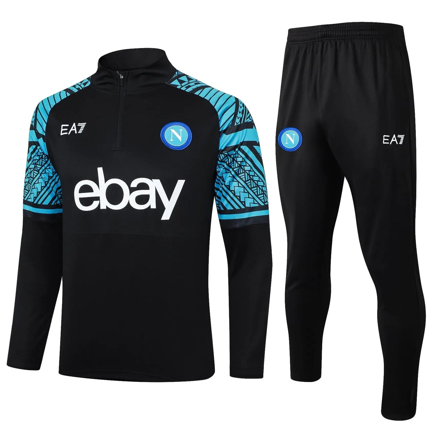 Napoli 23-24 | Black | Tracksuit Retro-footballkits