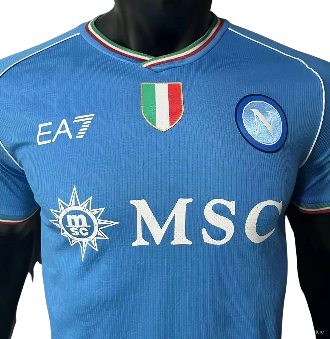 Napoli Home Kit 23-24 - Player Version Retro-footballkits