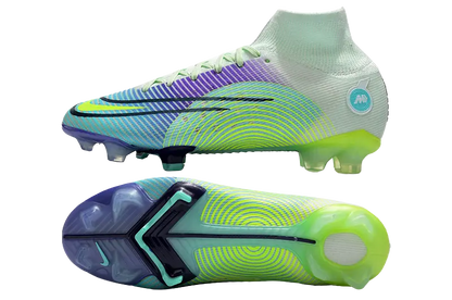 Nike Mercurial Superfly 8 Elite FG Dream Speed - Barely Green Electro Purple Retro-footballkits