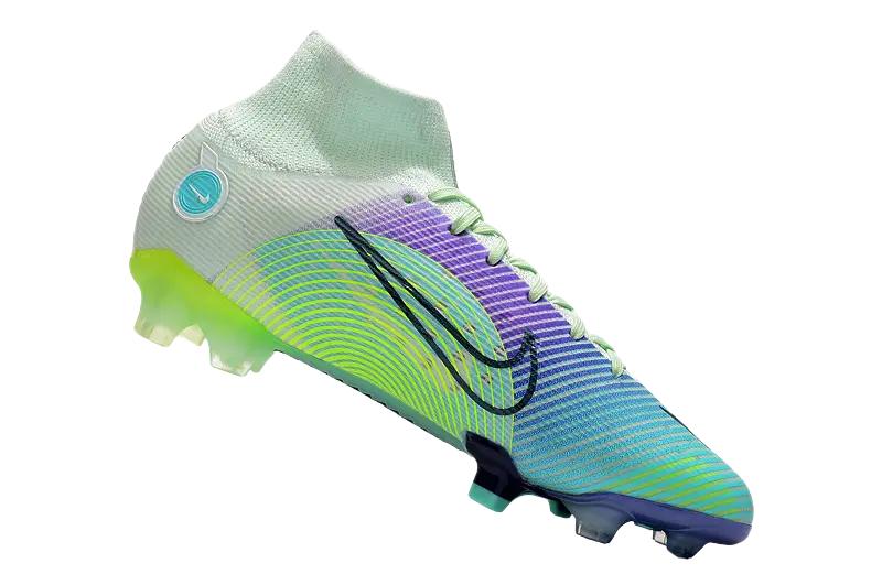 Nike Mercurial Superfly 8 Elite FG Dream Speed - Barely Green Electro Purple Retro-footballkits