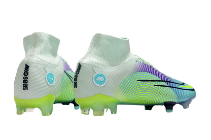 Nike Mercurial Superfly 8 Elite FG Dream Speed - Barely Green Electro Purple Retro-footballkits