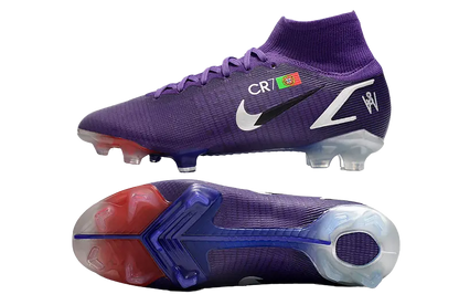 Nike Mercurial Superfly 8 Elite FG Ronaldo CR7 Purple Retro-footballkits