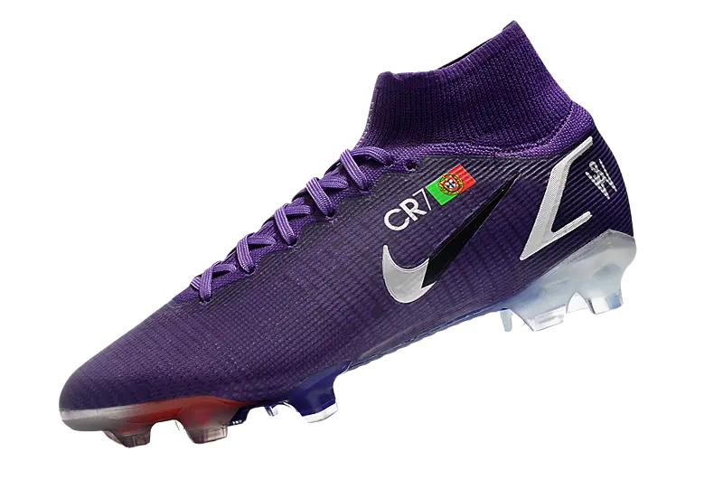 Nike Mercurial Superfly 8 Elite FG Ronaldo CR7 Purple Retro-footballkits