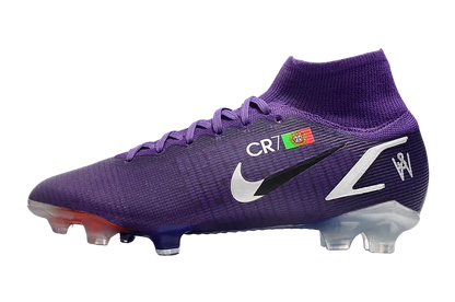 Nike Mercurial Superfly 8 Elite FG Ronaldo CR7 Purple Retro-footballkits