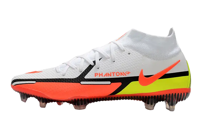 Nike Phantom GT II Elite DF FG Blanc Carmin Volt Retro-footballkits