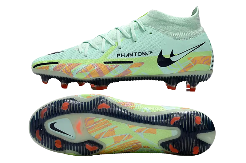 Nike Phantom GT II Elite DF FG Menthe Mousse Noirened Retro-footballkits