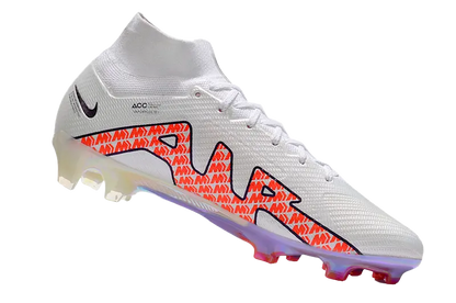 Nike Zoom Mercurial Vapor 15 Elite FG White Bright Crimson Retro-footballkits