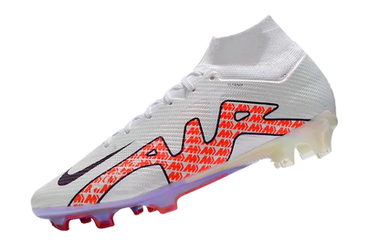 Nike Zoom Mercurial Vapor 15 Elite FG White Bright Crimson Retro-footballkits