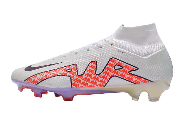 Nike Zoom Mercurial Vapor 15 Elite FG White Bright Crimson Retro-footballkits