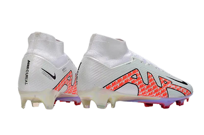 Nike Zoom Mercurial Vapor 15 Elite FG White Bright Crimson Retro-footballkits