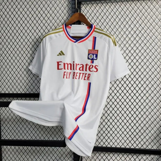 Olympique Lyonnais Lyon Home kit 23-24 - Fan version Retro-footballkits