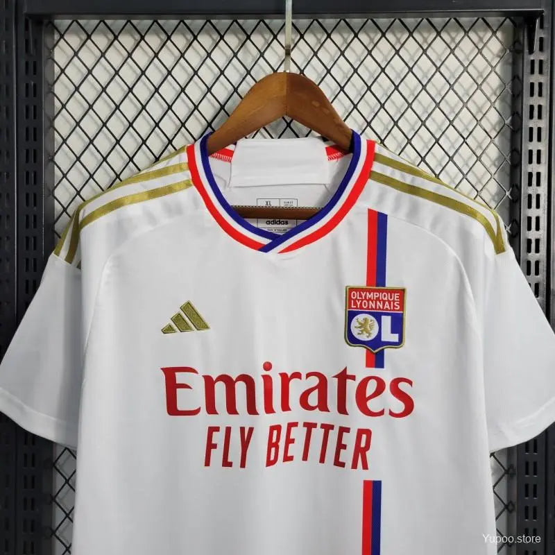 Olympique Lyonnais Lyon Home kit 23-24 - Fan version Retro-footballkits