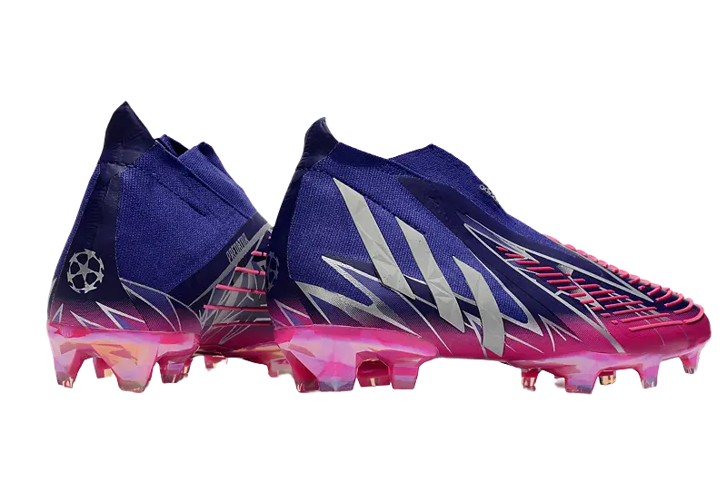 Adidas Predator Edge FG Champions Code - Purple/Silver Metallic/Pink Retro-footballkits