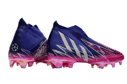 Adidas Predator Edge FG Champions Code - Purple/Silver Metallic/Pink Retro-footballkits