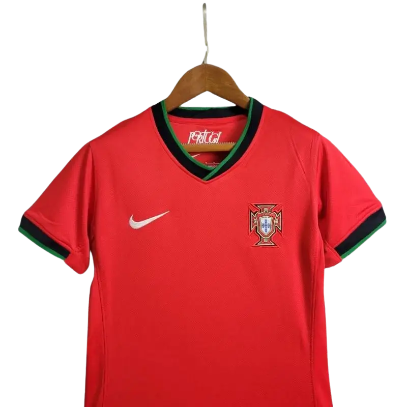 Portugal EURO 2024 Women Home kit – Fan Version Retro-footballkits