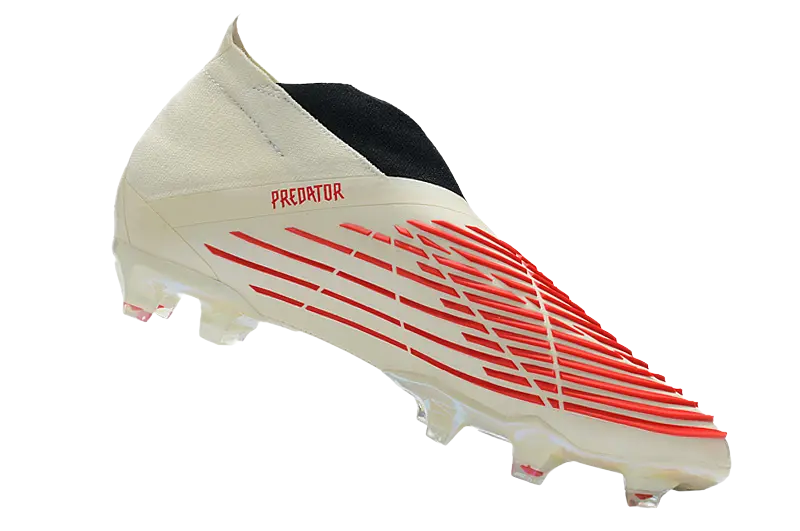 Adidas Predator Edge FG - White/Vivid/Red Gold Retro-footballkits