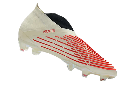 Adidas Predator Edge FG - White/Vivid/Red Gold Retro-footballkits