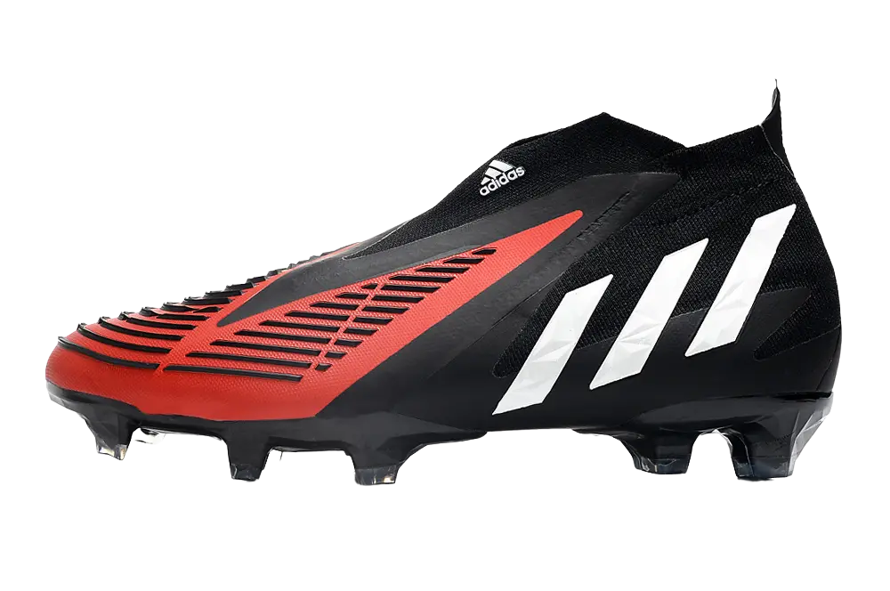 Adidas Predator Edge FG - Black/White/Red Retro-footballkits