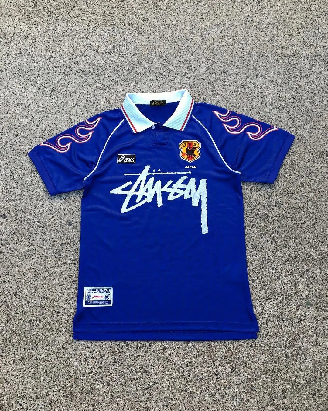 STUSSY X JAPAN Soccer Jersey  - Limited Edition Retro-footballkits