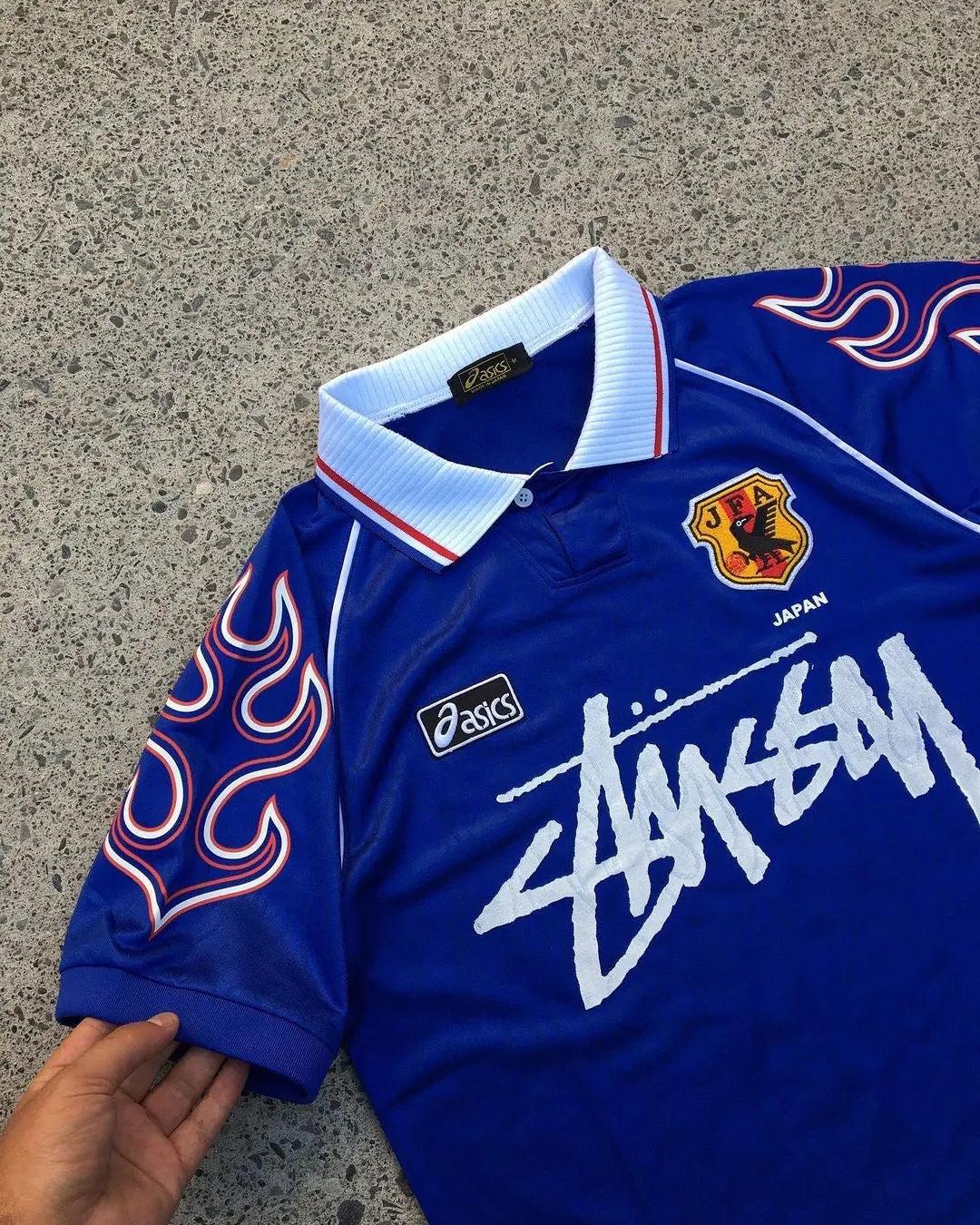 STUSSY X JAPAN Soccer Jersey  - Limited Edition Retro-footballkits