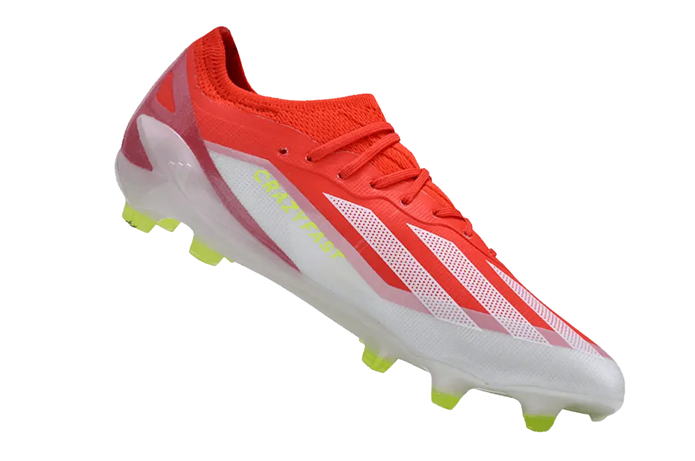 Adidas X Crazyfast.1 FG - Red/White/Solar Yellow Retro-footballkits