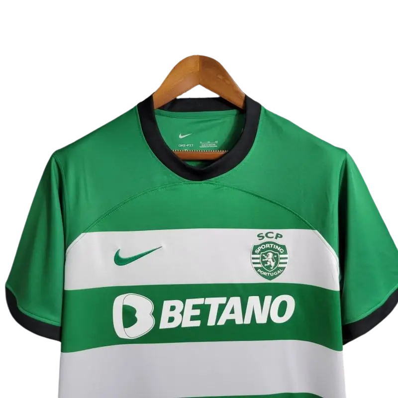 Sporting Lisboa home kit 23-24 - Fan version Retro-footballkits