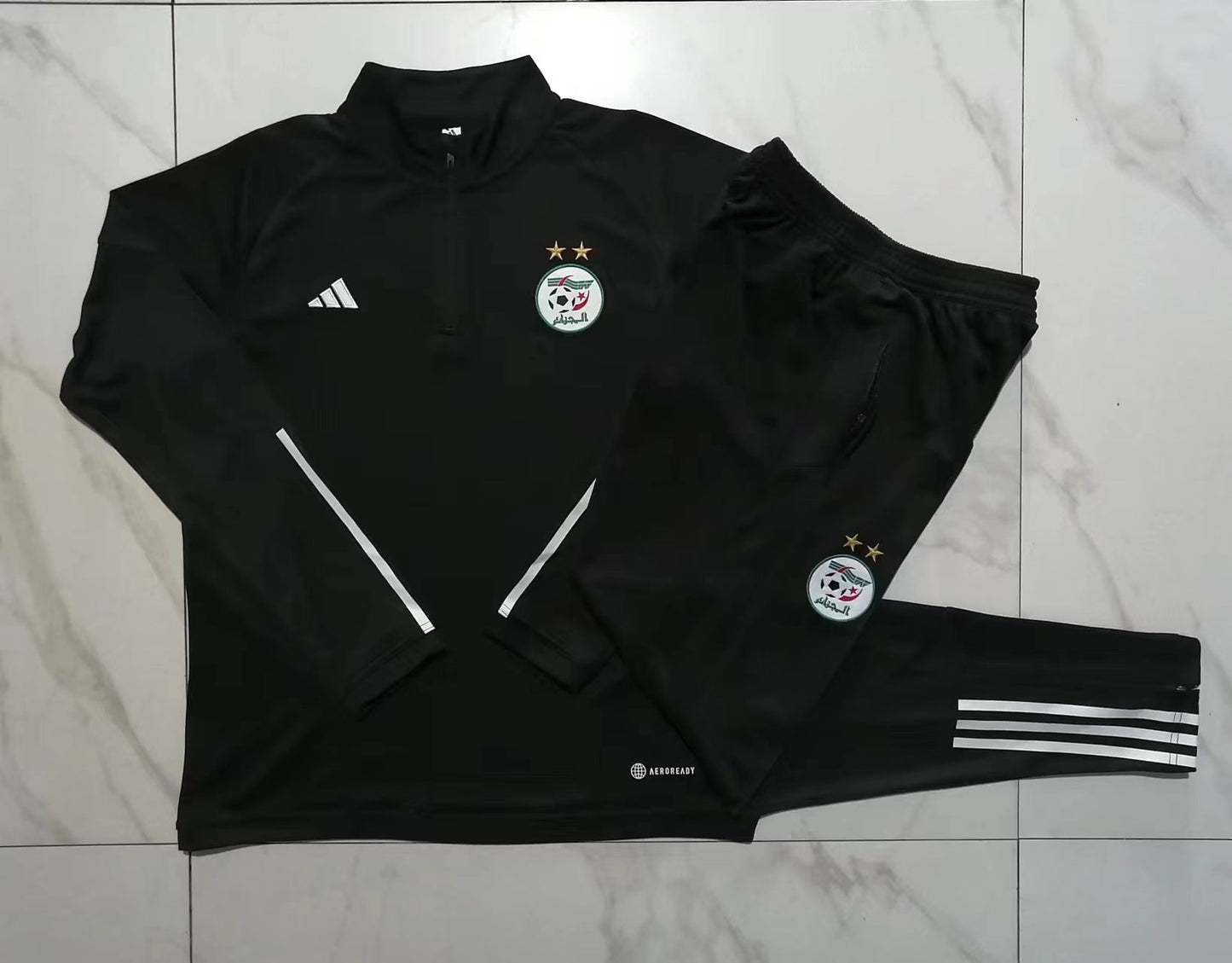 Algeria 23-24 | Black | Tracksuit Retro-footballkits