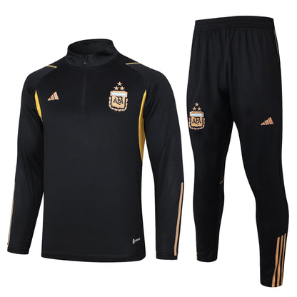 Argentina 23-24 | Black | Tracksuit Retro-footballkits