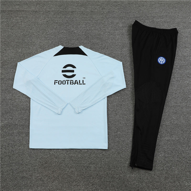 Inter Milan 23-24 | Light Grey | Tracksuit Retro-footballkits