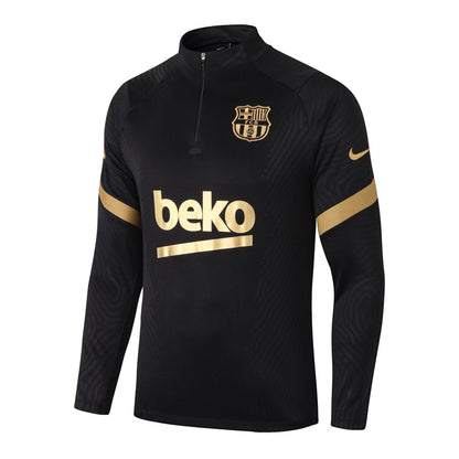 Barcelona Black Gold 20-21 | Tracksuit Retro-footballkits