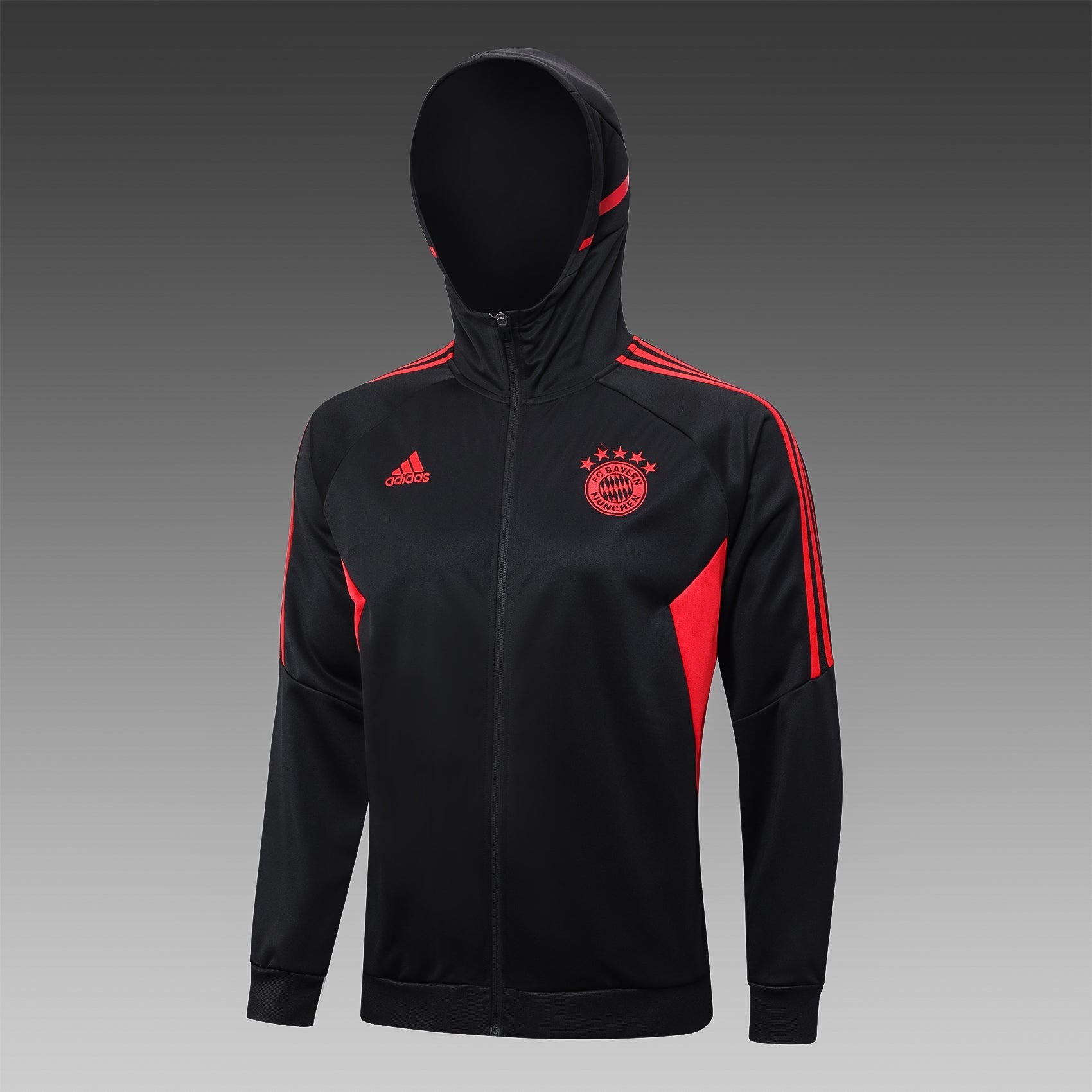 Bayern Munich 23-24 | Black | Tracksuit with Hat Retro-footballkits