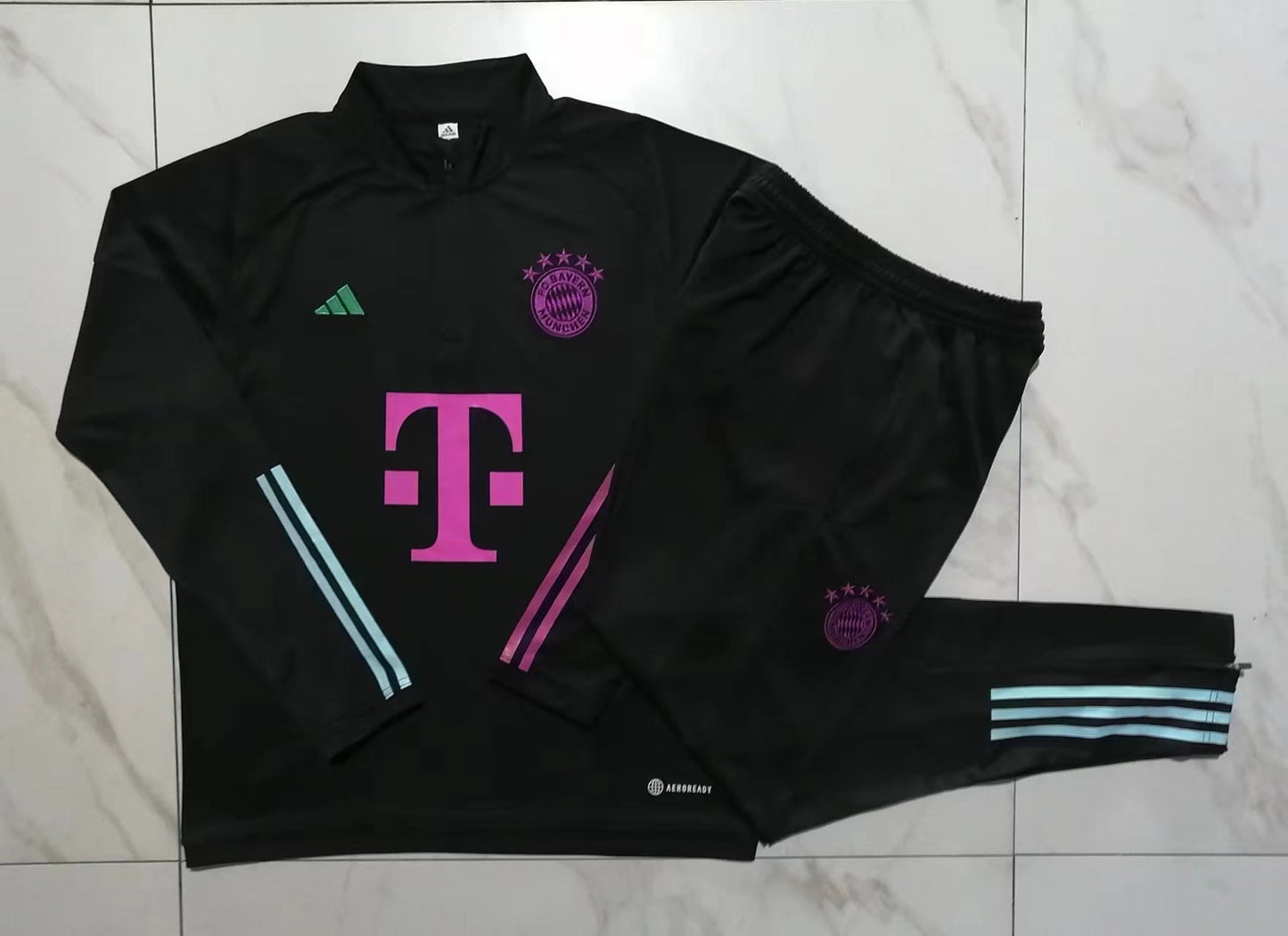 Bayern Munich 23-24 | Black | Tracksuit Retro-footballkits