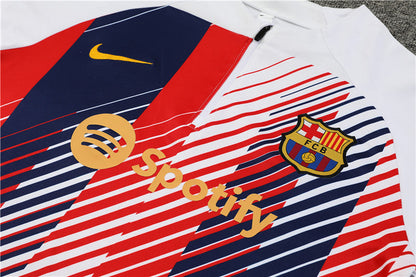 Barcelona 23-24 | White Camouflage Style | Tracksuit Retro-footballkits