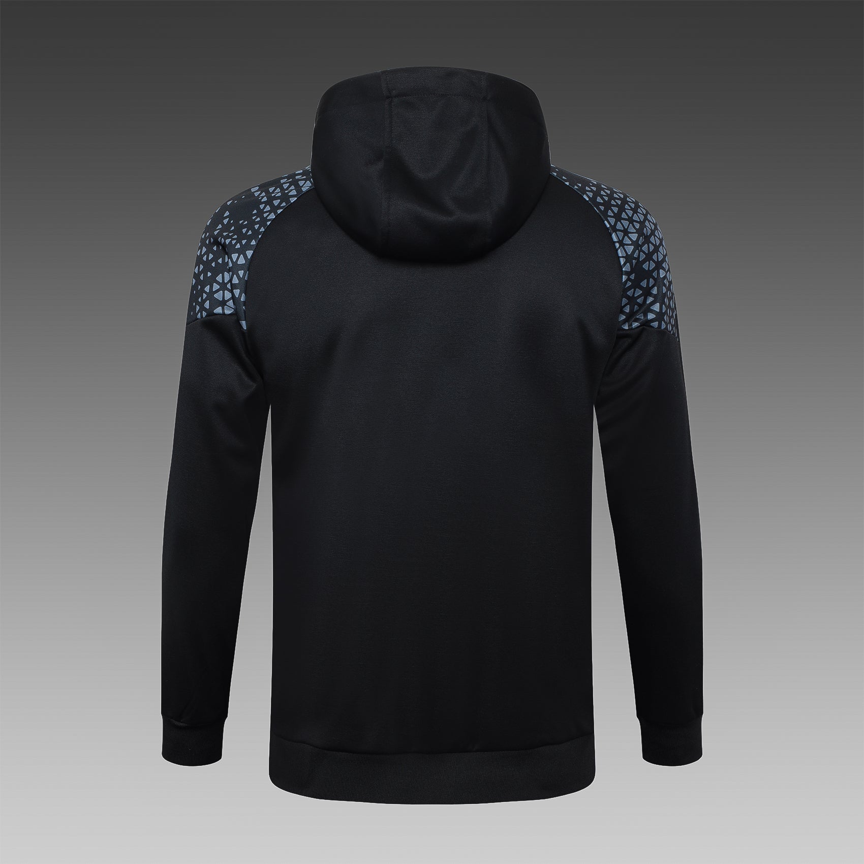 Marseille 23-24 | Black | Tracksuit Hoodie Retro-footballkits