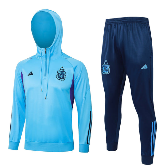 Argentina 23-24 | Light Blue | Tracksuit with Hat Retro-footballkits