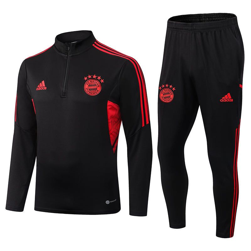 Bayern Munich 22-23 | Black | Tracksuit Retro-footballkits